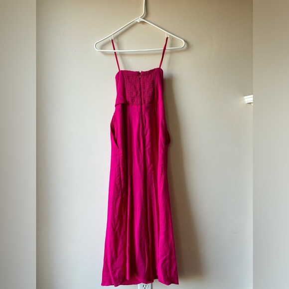 MAEVE | Anthropologie strapless Brin jumpsuit Fuschia | 2 - Picture 8 of 10